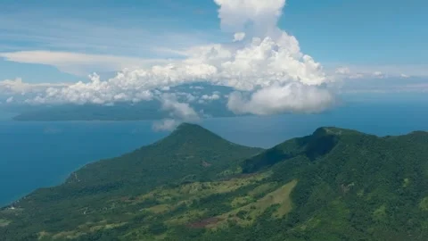 Tropical mountain in Camiguin, Philippines. Stock Footage 251124168