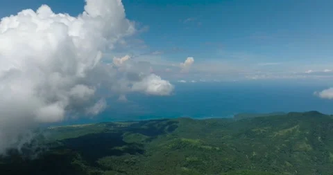 Tropical mountain in Camiguin, Philippines. Stock Footage 251775951