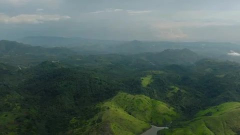 Tropical mountain in the Philippines. Stock Footage 300839813