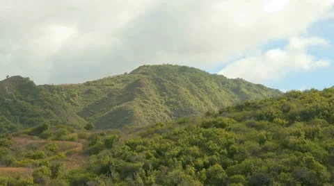 Tropical Mountains Time Lapse Stock Footage 9207531