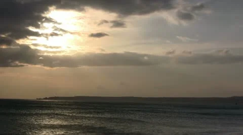 Tropical night fall (timelapse) Stock Footage 12585327