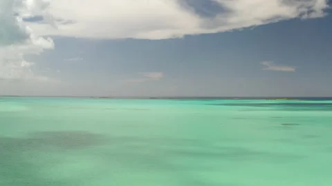 Tropical Ocean Drone Stock Footage 172425417
