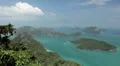 Tropical Paradise, Aerial View Of Mu Ko Ang Thong, Exotic Island, Thailand HD Footage