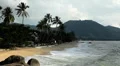 Tropical Paradise Island, Ko Samui, Amazing Thailand, Granitic Rocks, Big Waves HD Footage