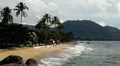 Tropical Paradise Island, Ko Samui, Amazing Thailand, Granitic Rocks, Big Waves HD Footage