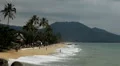 Tropical Paradise Island, Ko Samui, Amazing Thailand, Granitic Rocks, Big Waves HD Footage