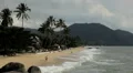 Tropical Paradise Island, Ko Samui, Amazing Thailand, Granitic Rocks, Big Waves HD Footage