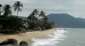 Tropical Paradise Island, Ko Samui, Amazing Thailand, Granitic Rocks, Big Waves HD Footage