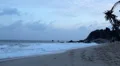 Tropical Paradise Island, Ko Samui, Amazing Thailand, Granitic Rocks, Big Waves HD Footage
