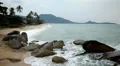 Tropical Paradise Island, Ko Samui, Amazing Thailand, Granitic Rocks, Big Waves HD Footage