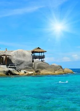 Tropical paradise Stock Photos