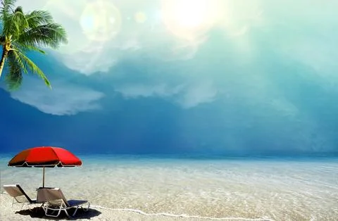 Tropical Paradise Stock Photos