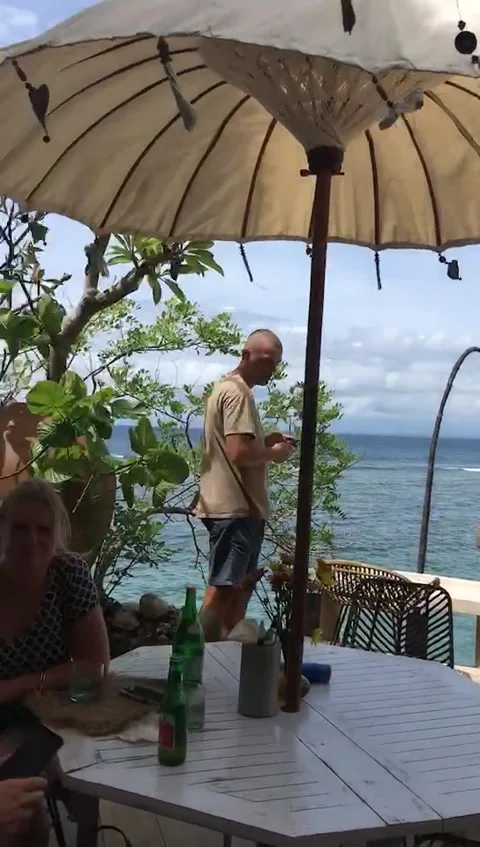 Tropical Patio SD Stock Footage 175492056