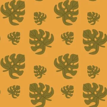 Tropical-pattern-02 Stock Illustration