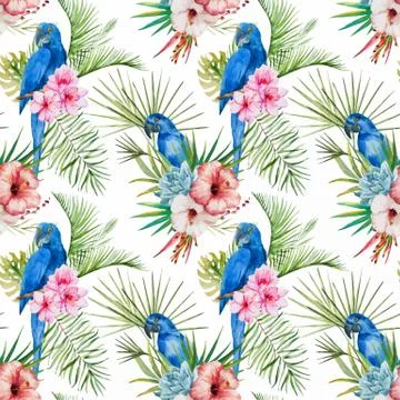 Tropical pattern Stockillustratie