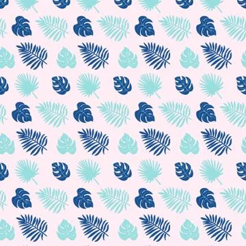 Tropical Pattern Stock Illustration