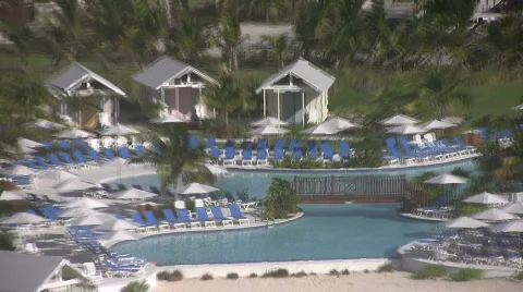 Tropical resort Video stock 99870