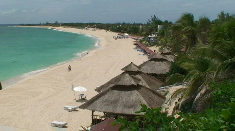 Tropical Resort Stock Footage 474360