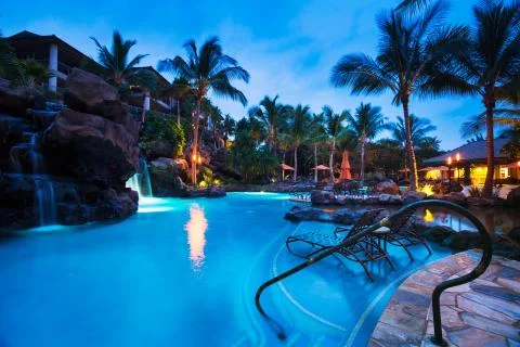 Tropical resort Stock-Fotos