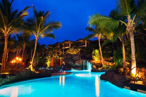 Tropical resort Stock-Fotos