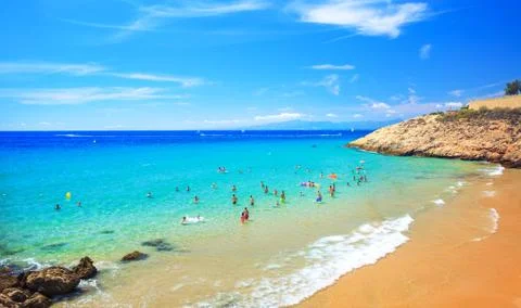 Tropical resort theme Foto stock