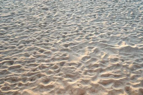Tropical sand texture pattern, sandy beach texture background top view Stock Photos