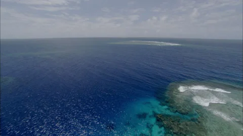 Tropical Sandbar Stock Footage 38059168