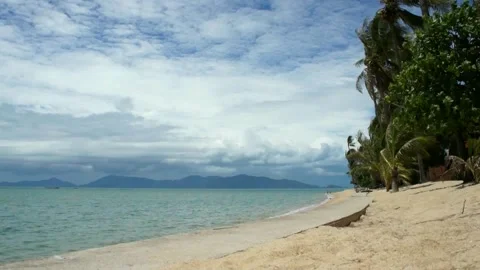 Tropical scene - Time Lapse-02 Stock Footage 133505430