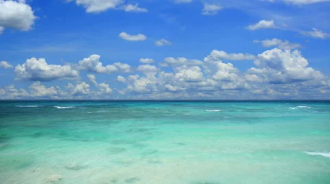 Tropical seascape Stockbeeldmateriaal 59552979