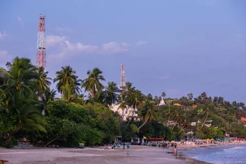 Tropical seaside Stock Photos