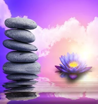 Tropical serenity Stock Illustration