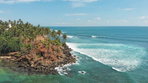 Tropical Sri Lanka island Stock Footage 108635511