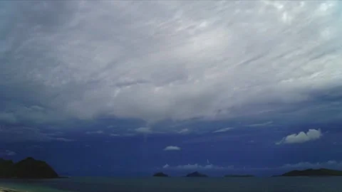 Tropical storm building up Stock Footage 241120783