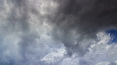 Tropical Storm Clouds 01-4K Stock Footage 54950554