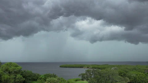 Tropical Storm Clouds 库存影片 159150723