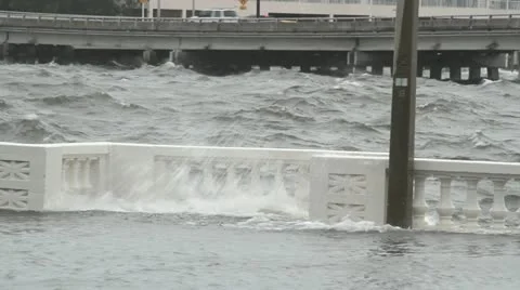 Tropical Storm Debby 05 Stock Footage 11399211