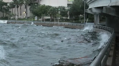 Tropical Storm Debby Slow Motion 01 Stock Footage 11399232