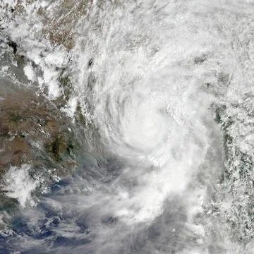 Tropical storm. Elements of this image are furnished by NASA Tropical stor... Foto stock