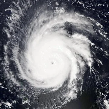 Tropical storm. Giant cyclone. Elements of this image are furnished by NAS... 스톡 사진
