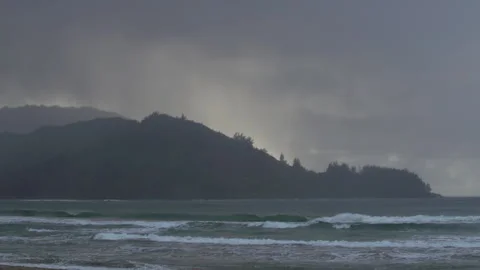 Tropical Storm Ocean Stock Footage 165303588