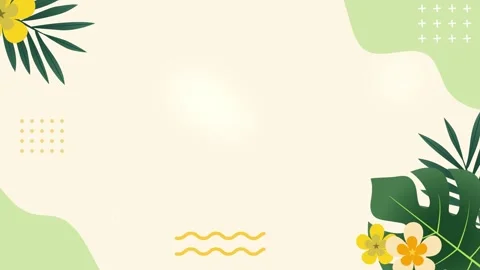 Tropical Summer Background with Copy Space Animation Stock Footage 336800287