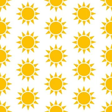 Tropical Summer Seamless Pattern with Beach Elements in Cartoon Flat Style .. Stock Illustration