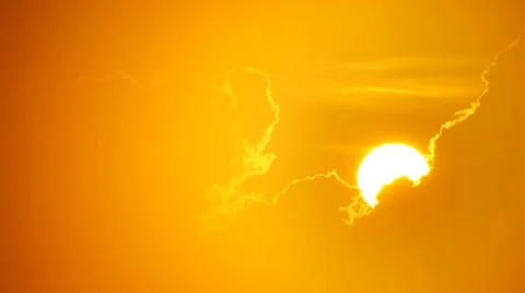 Tropical sunrise Stock Footage 7729491
