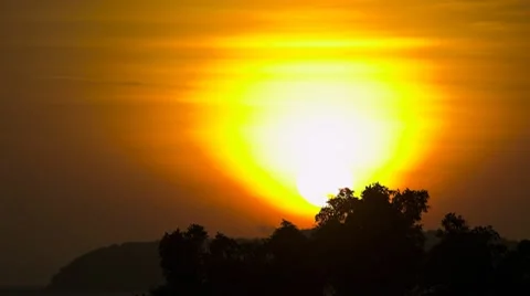 Tropical sunrise 库存影片 10763345