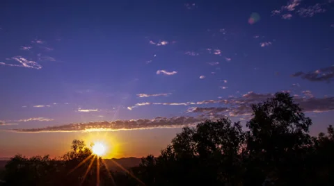 Tropical Sunrise, Sunsets, Clouds time lapse - CLIP 1 Stock Footage 30987495