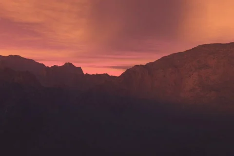 Tropical Sunset Stock Footage 63223