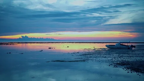 Tropical sunset Stock-Footage 82177709