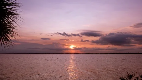 Tropical Sunset Video stock 112875508