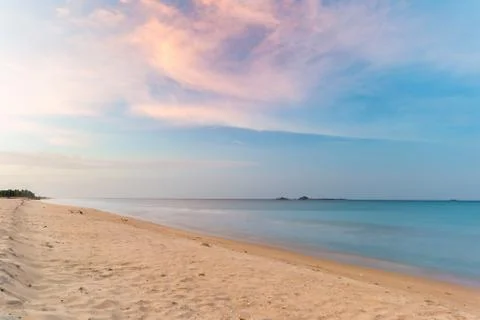 Tropical sunset Stock Photos