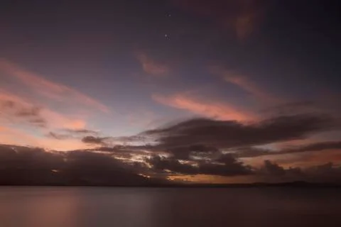 Tropical Sunset Stock Photos